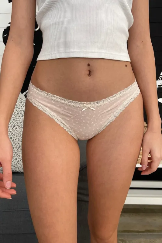 Floral Underwear sold by Brandy Melville