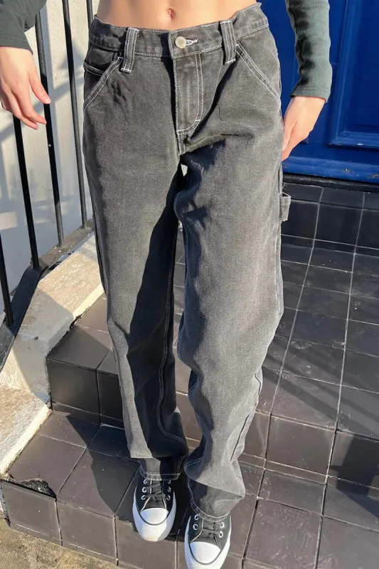 Crispina Low Rise Jeans sold by Brandy Melville