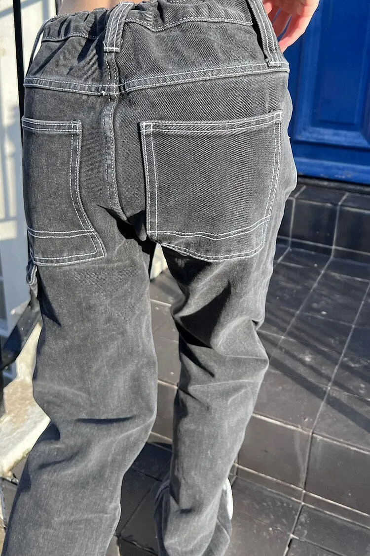 Crispina Low Rise Jeans sold by Brandy Melville product image thumbnail 3