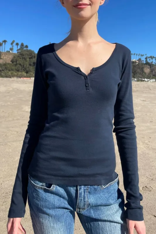 Zelly Long Sleeve Top sold by Brandy Melville