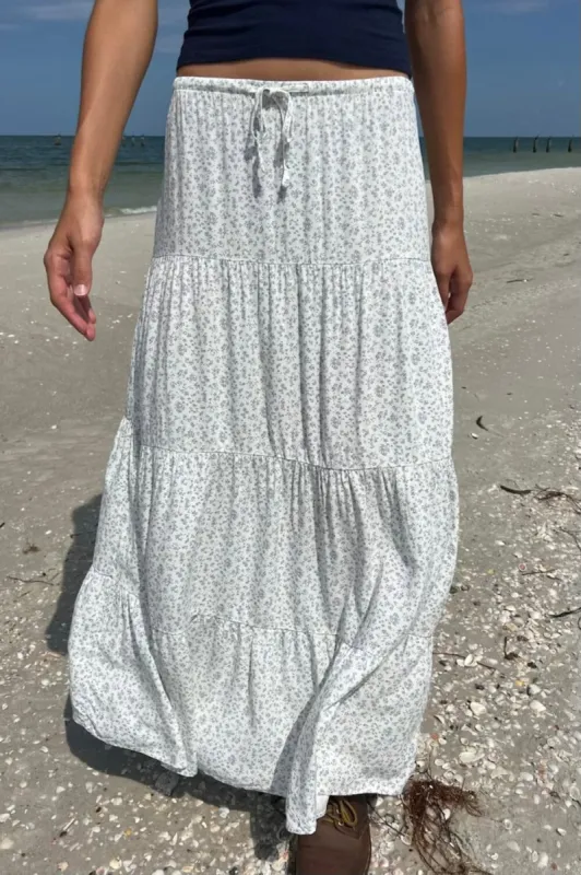 Nadia Floral Skirt sold by Brandy Melville