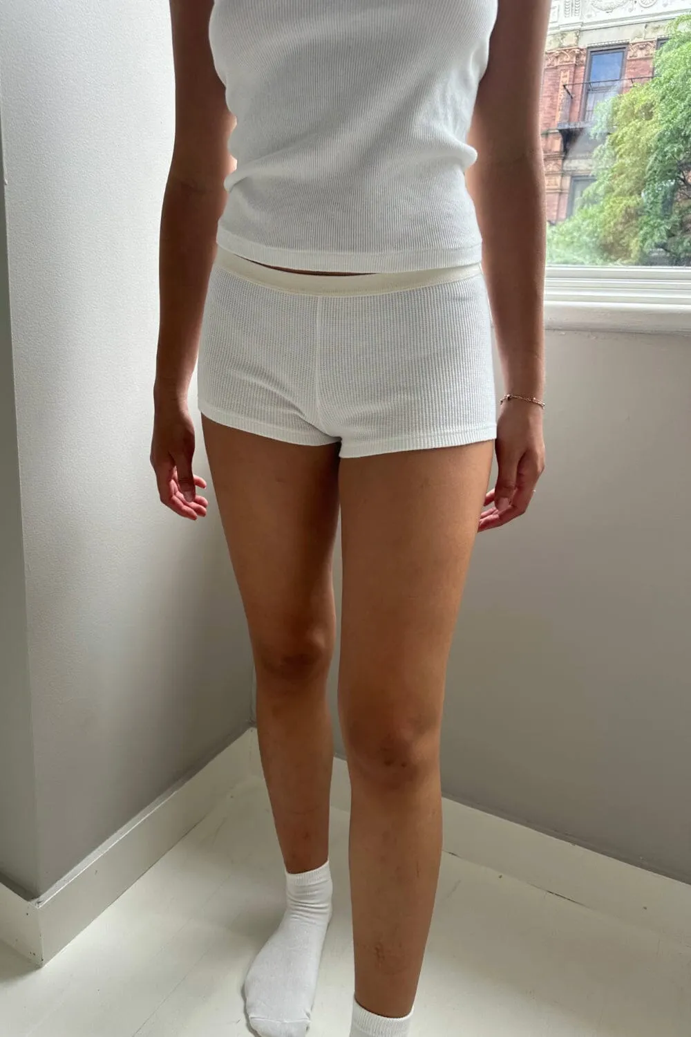 Keira Thermal Sweatshorts sold by Brandy Melville product image thumbnail 2