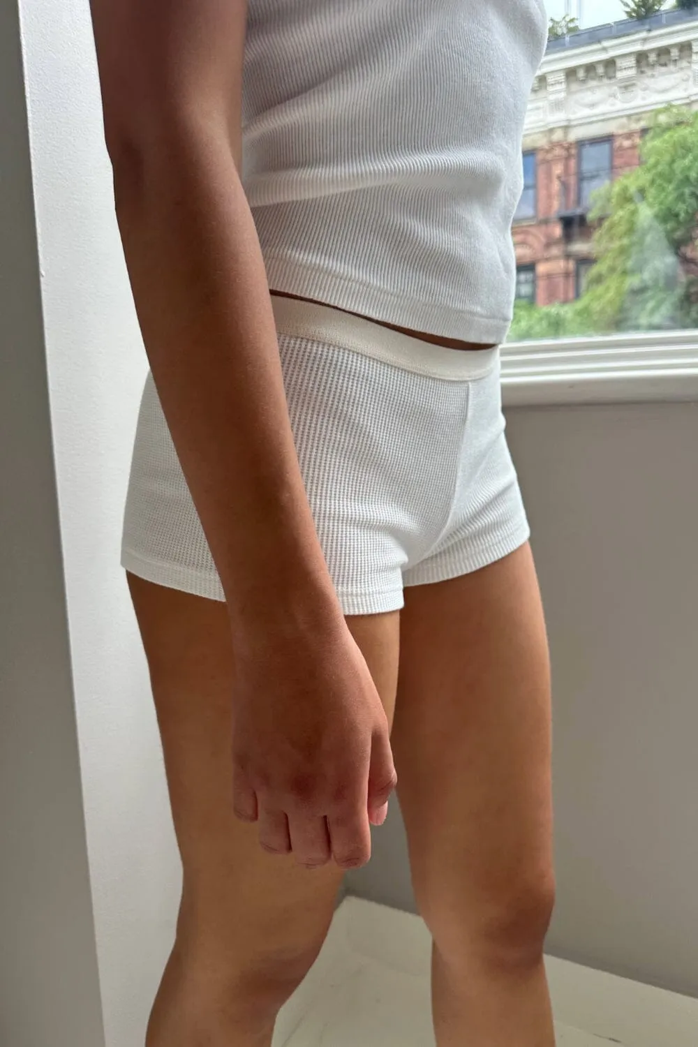 Keira Thermal Sweatshorts sold by Brandy Melville product image thumbnail 3