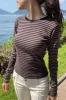 Leah Striped Top sold by Brandy Melville
