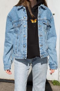 Kaylee Denim Jacket sold by Brandy Melville
