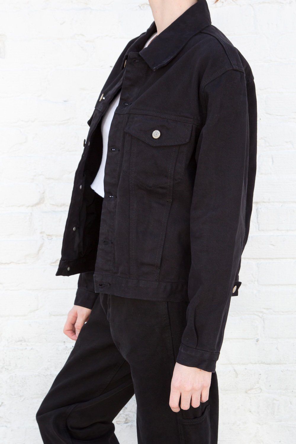 Kaylee Denim Jacket sold by Brandy Melville product image thumbnail 6