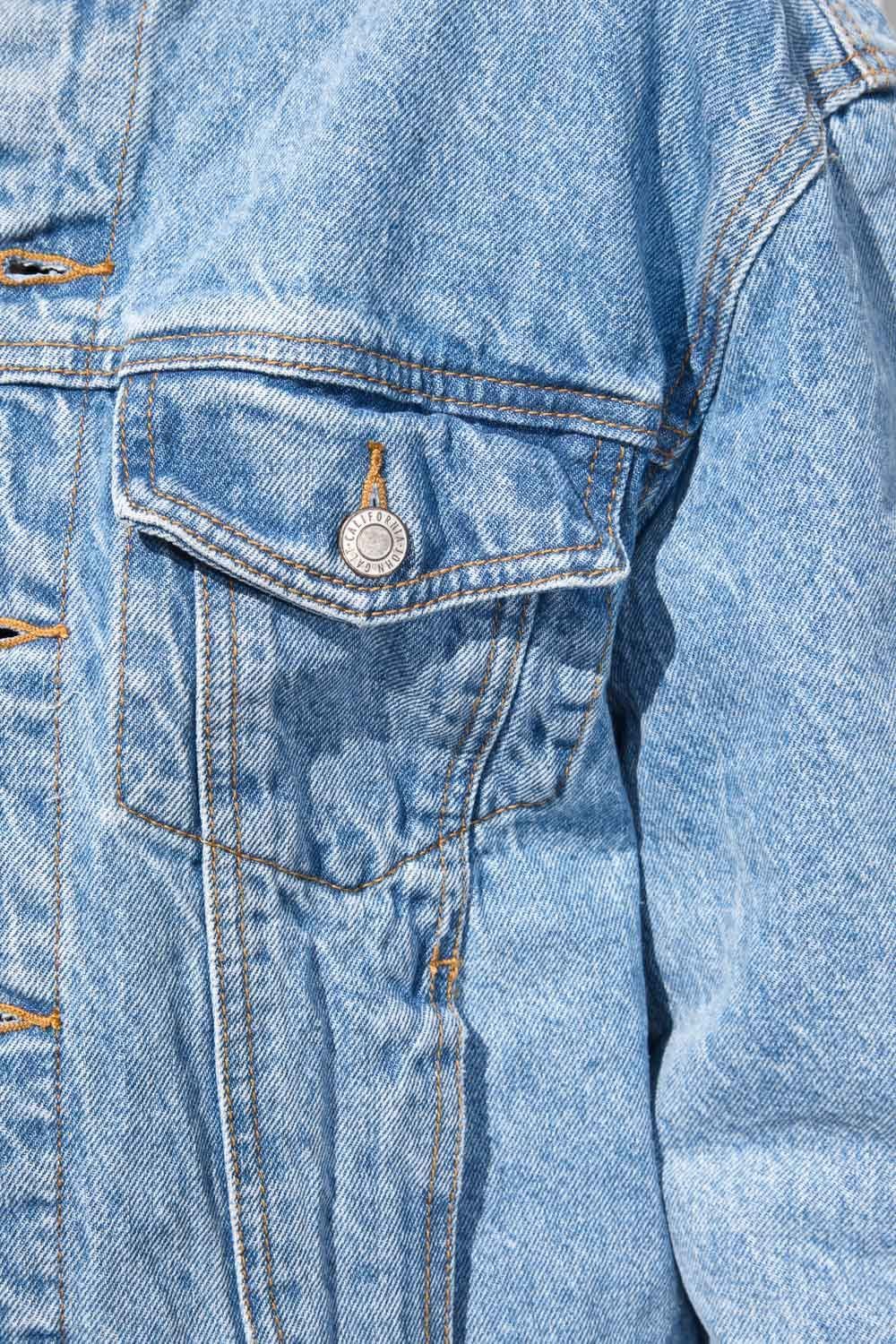 Kaylee Denim Jacket sold by Brandy Melville product image thumbnail 4