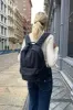 Navy Backpack sold by Brandy Melville