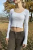 McKenna Basic Crop Top sold by Brandy Melville
