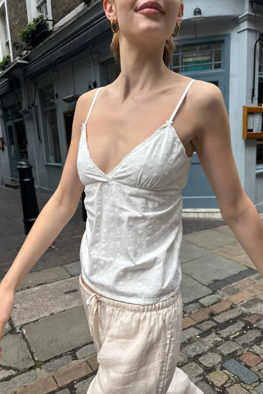 Edith Floral Tank sold by Brandy Melville product image thumbnail 2