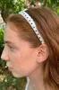 Hearts Headband sold by Brandy Melville