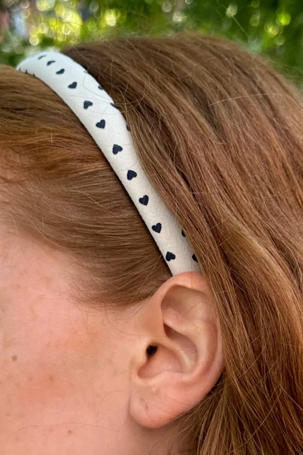Hearts Headband sold by Brandy Melville product image thumbnail 5