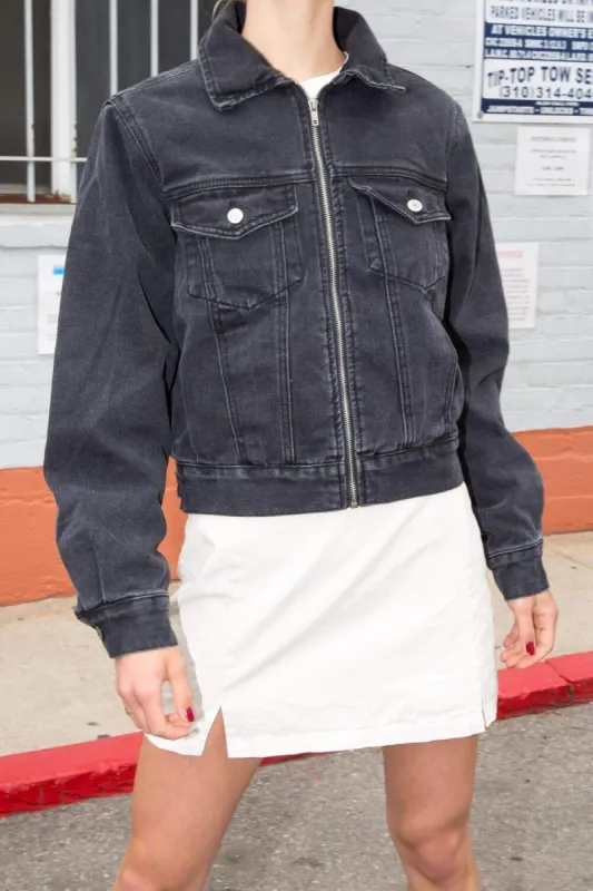 Martina Denim Jacket sold by Brandy Melville