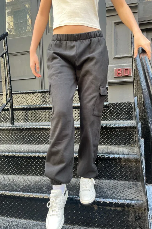 Rosa Pocket Sweatpants sold by Brandy Melville