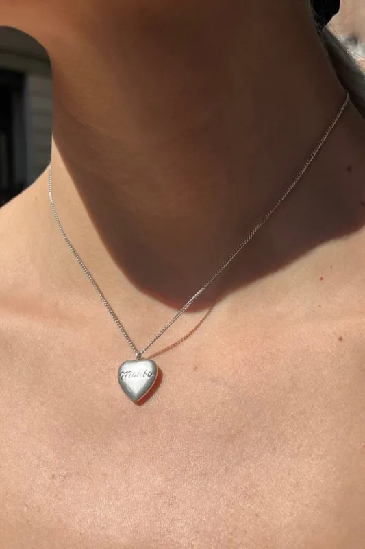 Malibu Heart Necklace sold by Brandy Melville