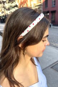 Heart Headband sold by Brandy Melville
