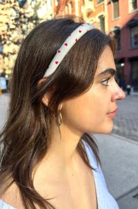 Heart Headband sold by Brandy Melville