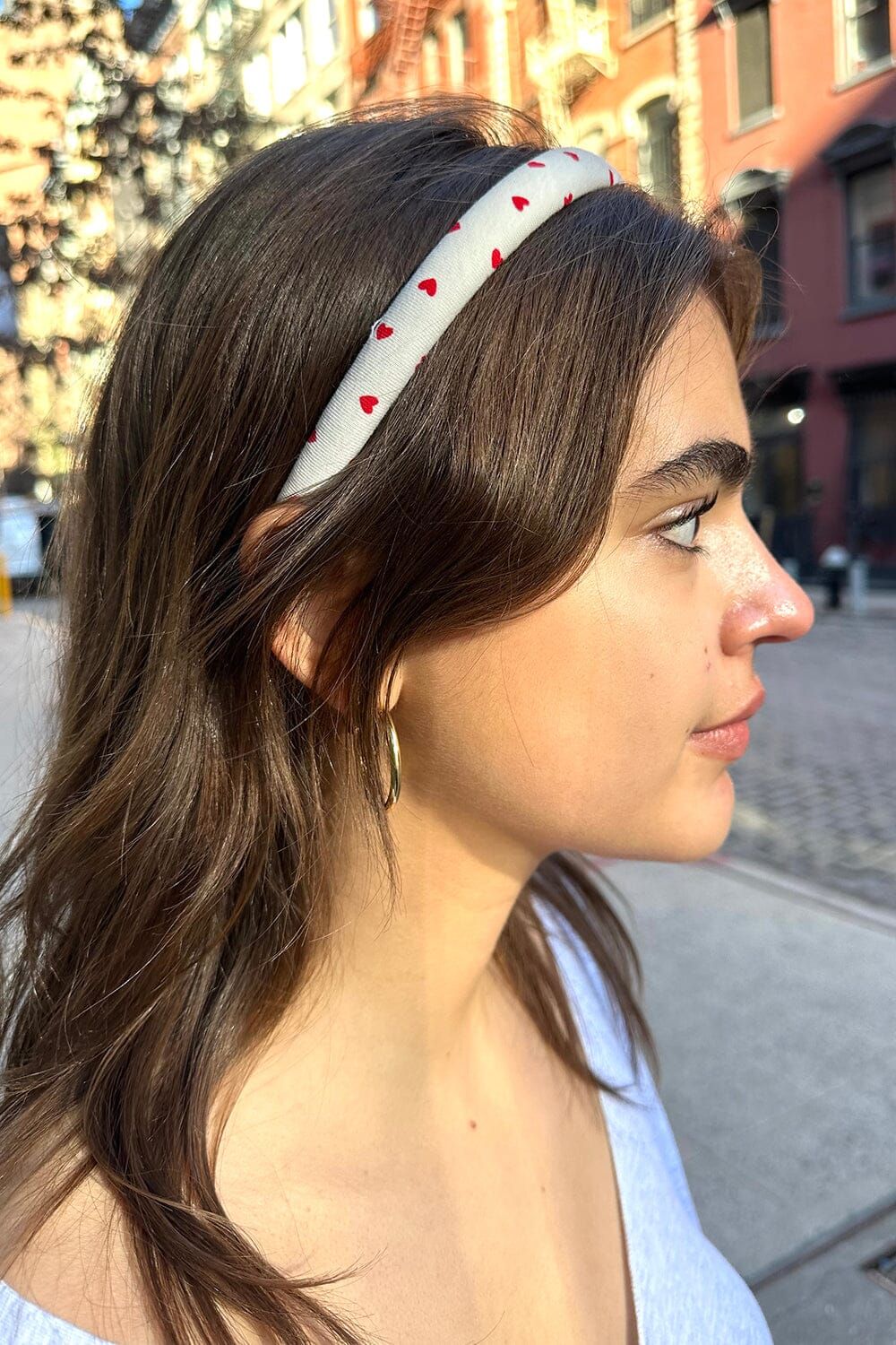 Heart Headband sold by Brandy Melville product image thumbnail 2