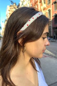 Heart Headband sold by Brandy Melville