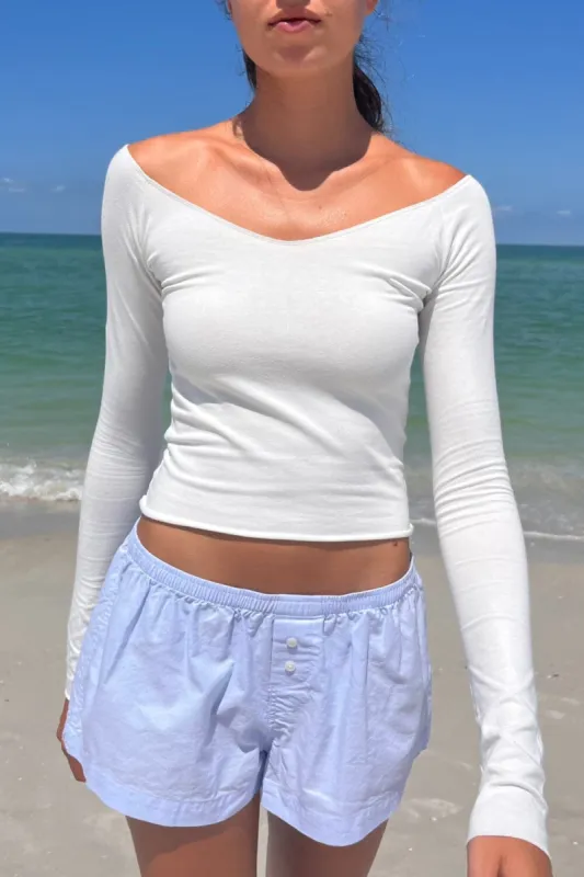 Mayson V-Neck Top sold by Brandy Melville