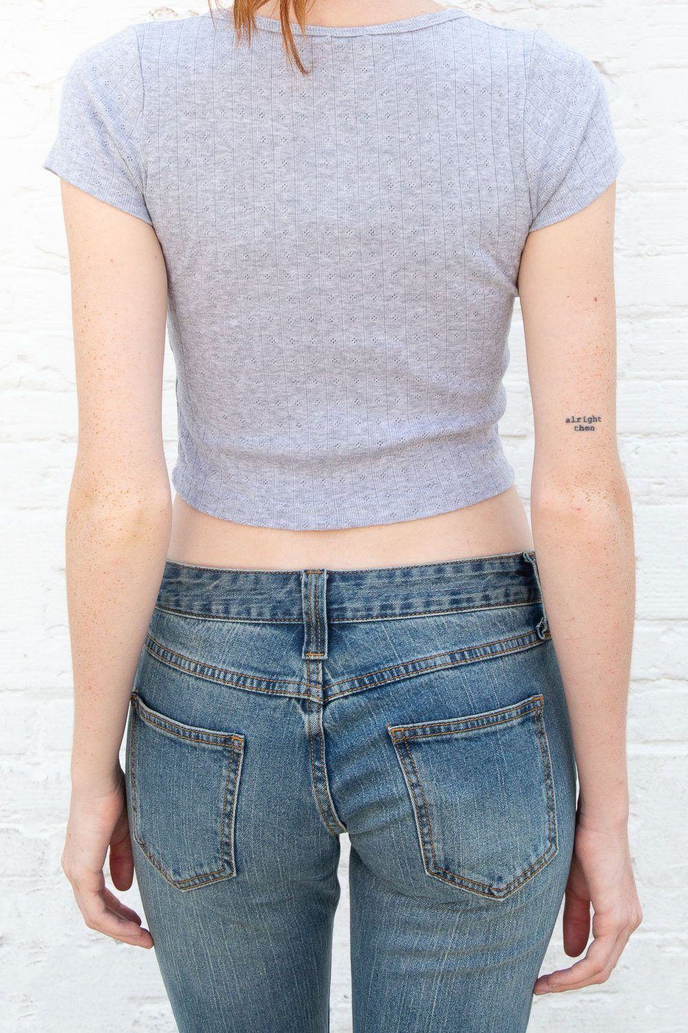 Zelly Eyelet Top sold by Brandy Melville product image thumbnail 3