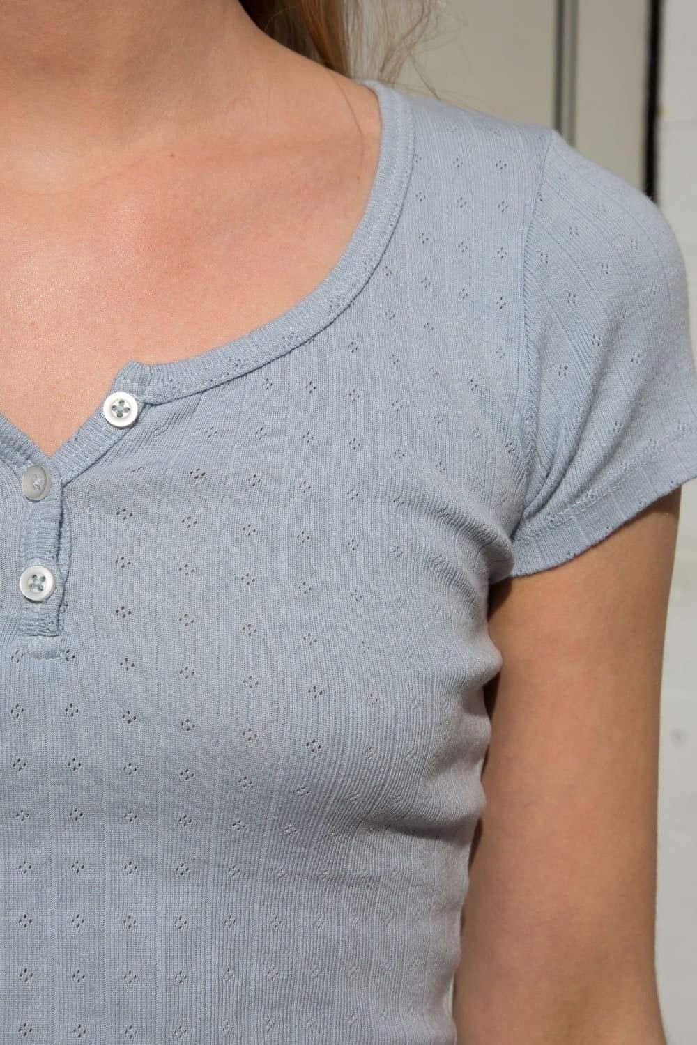 Zelly Eyelet Top sold by Brandy Melville product image thumbnail 20
