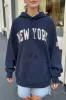 Christie New York Hoodie sold by Brandy Melville