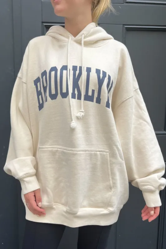 Christy Brooklyn Hoodie sold by Brandy Melville