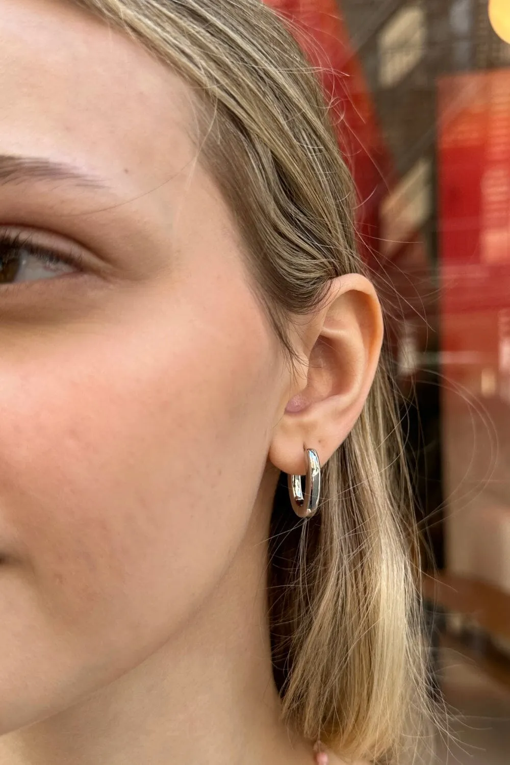 Hoop Earrings sold by Brandy Melville product image thumbnail 4