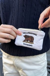 Yellowstone Wyoming Coin Purse sold by Brandy Melville