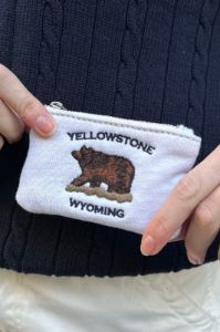 Yellowstone Wyoming Coin Purse sold by Brandy Melville