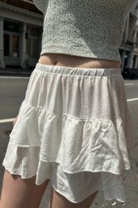 Izzy Mini Skirt sold by Brandy Melville