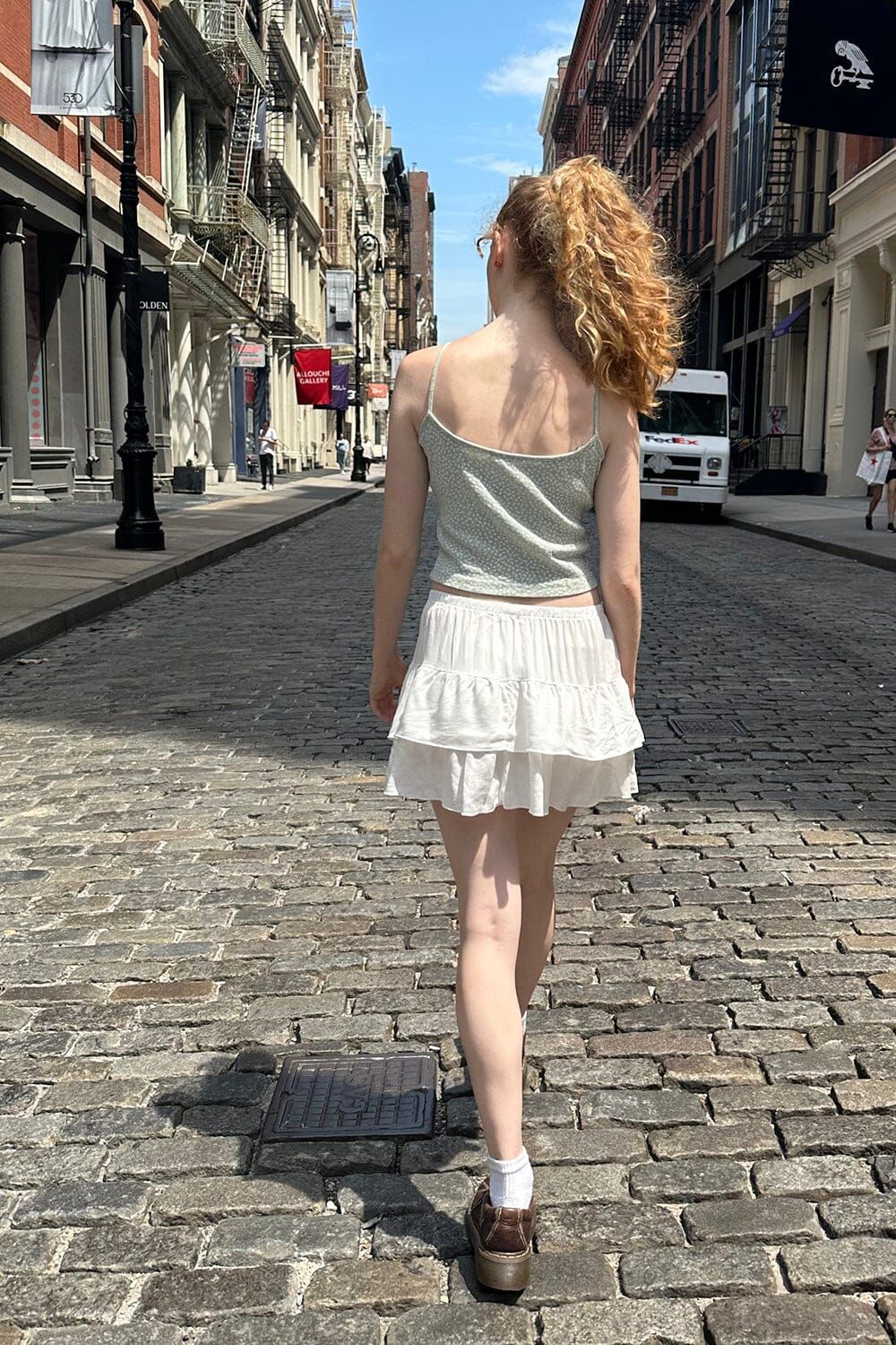 Izzy Mini Skirt sold by Brandy Melville product image thumbnail 4