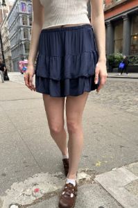Izzy Mini Skirt sold by Brandy Melville