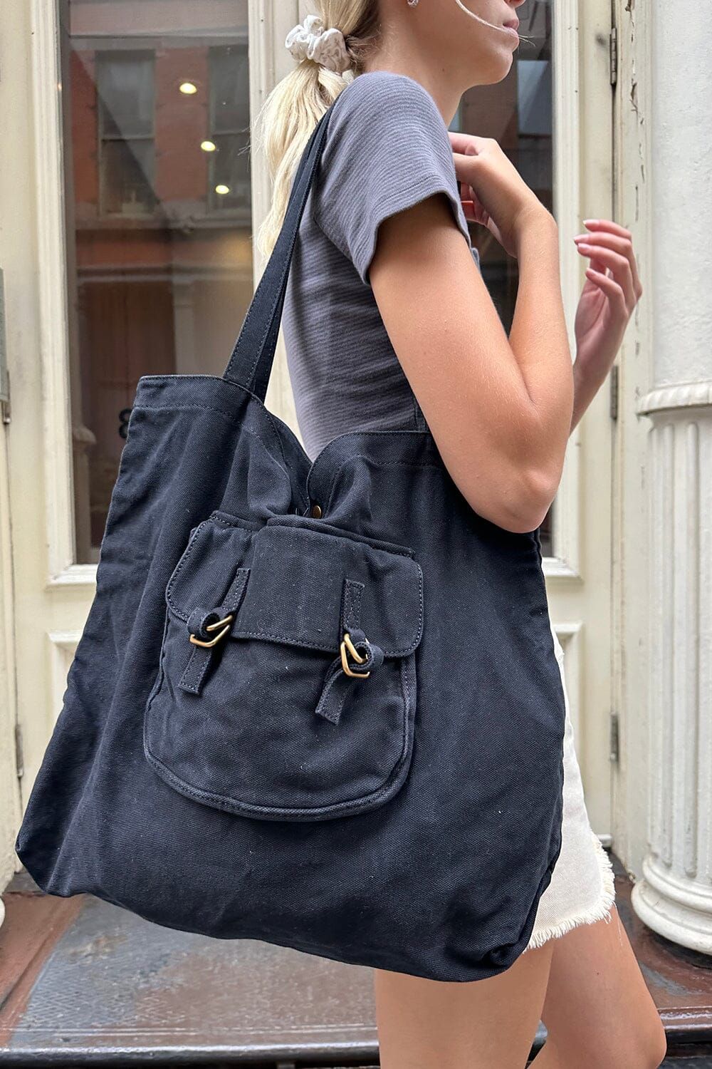 Large Tote Bag sold by Brandy Melville