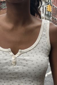 Dalis Thermal Floral Tank sold by Brandy Melville