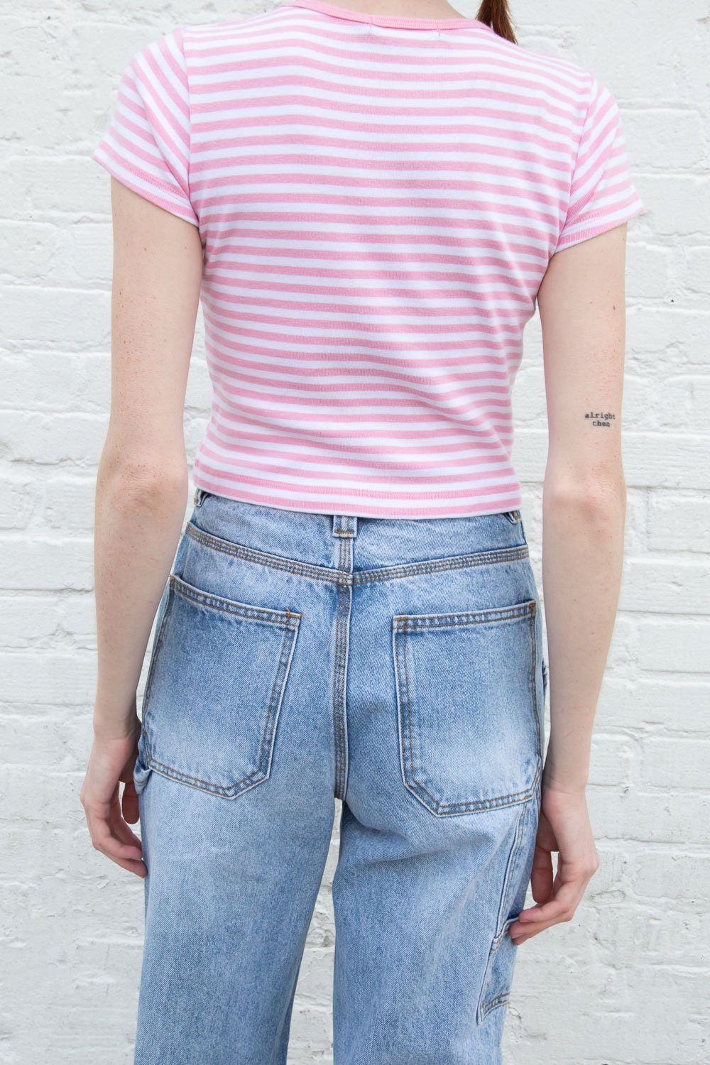 Hailie Stripe Top sold by Brandy Melville product image thumbnail 3