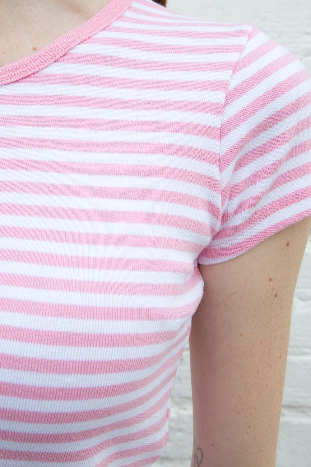 Hailie Stripe Top sold by Brandy Melville product image thumbnail 4