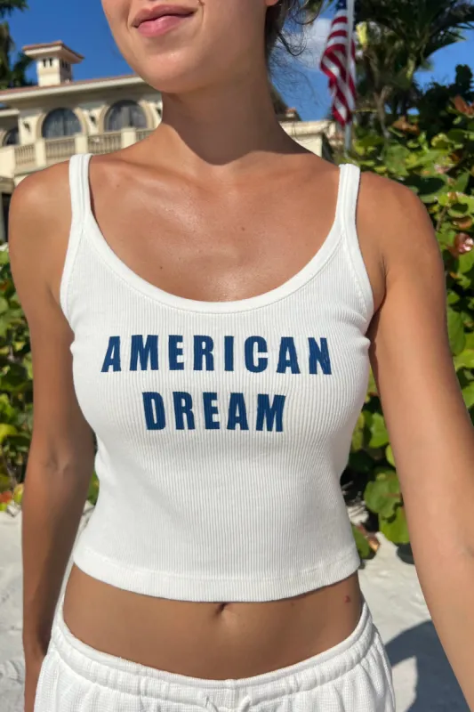 Beyonca American Dream Crop Top sold by Brandy Melville