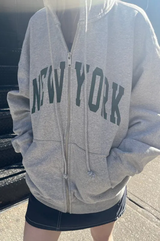 Christy New York Hoodie sold by Brandy Melville