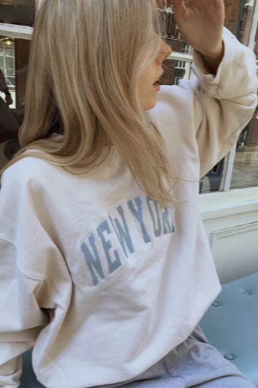 Erica New York Sweatshirt sold by Brandy Melville
