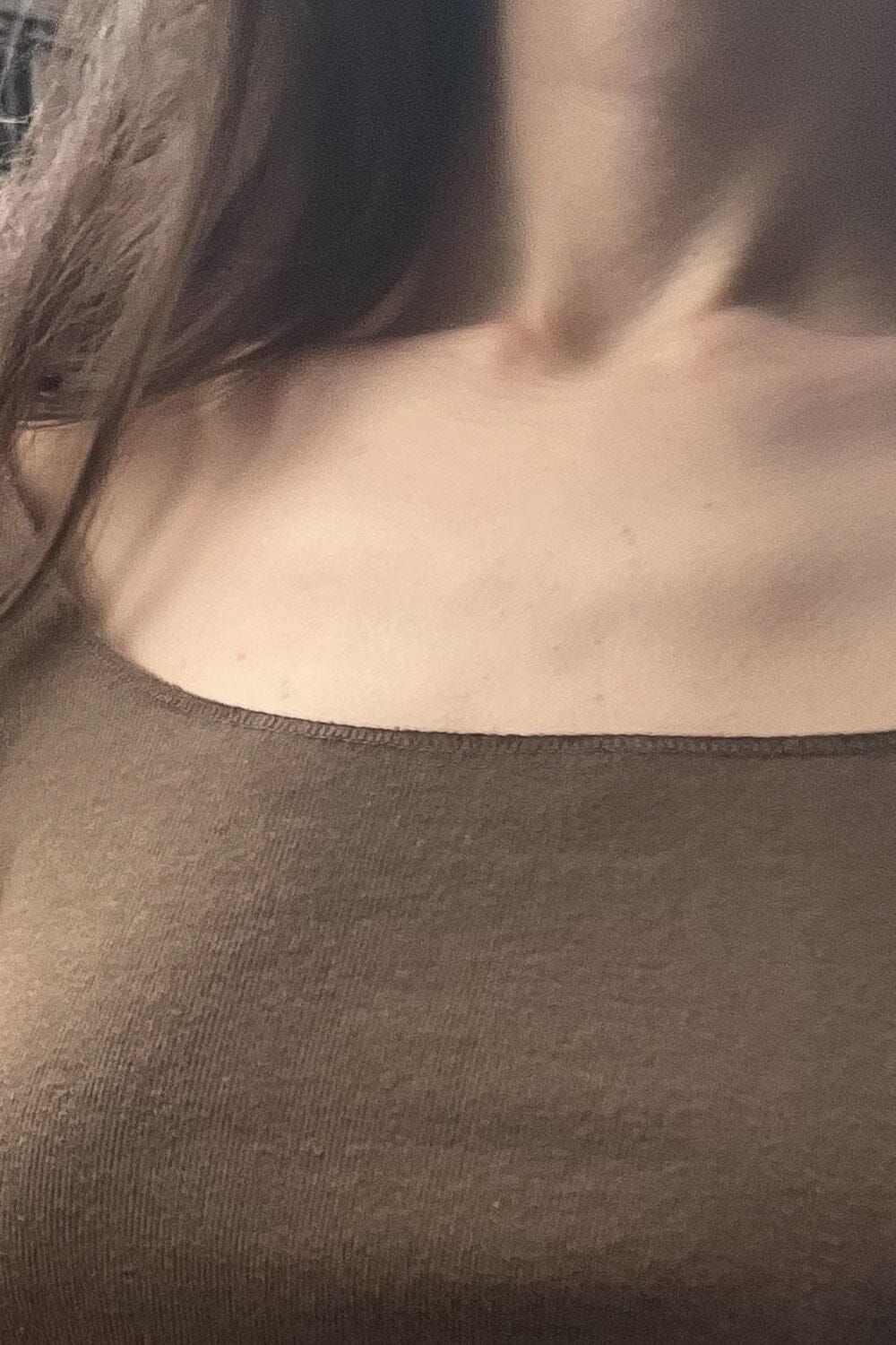 McKenna Basic Cotton Crop Top sold by Brandy Melville product image thumbnail 2