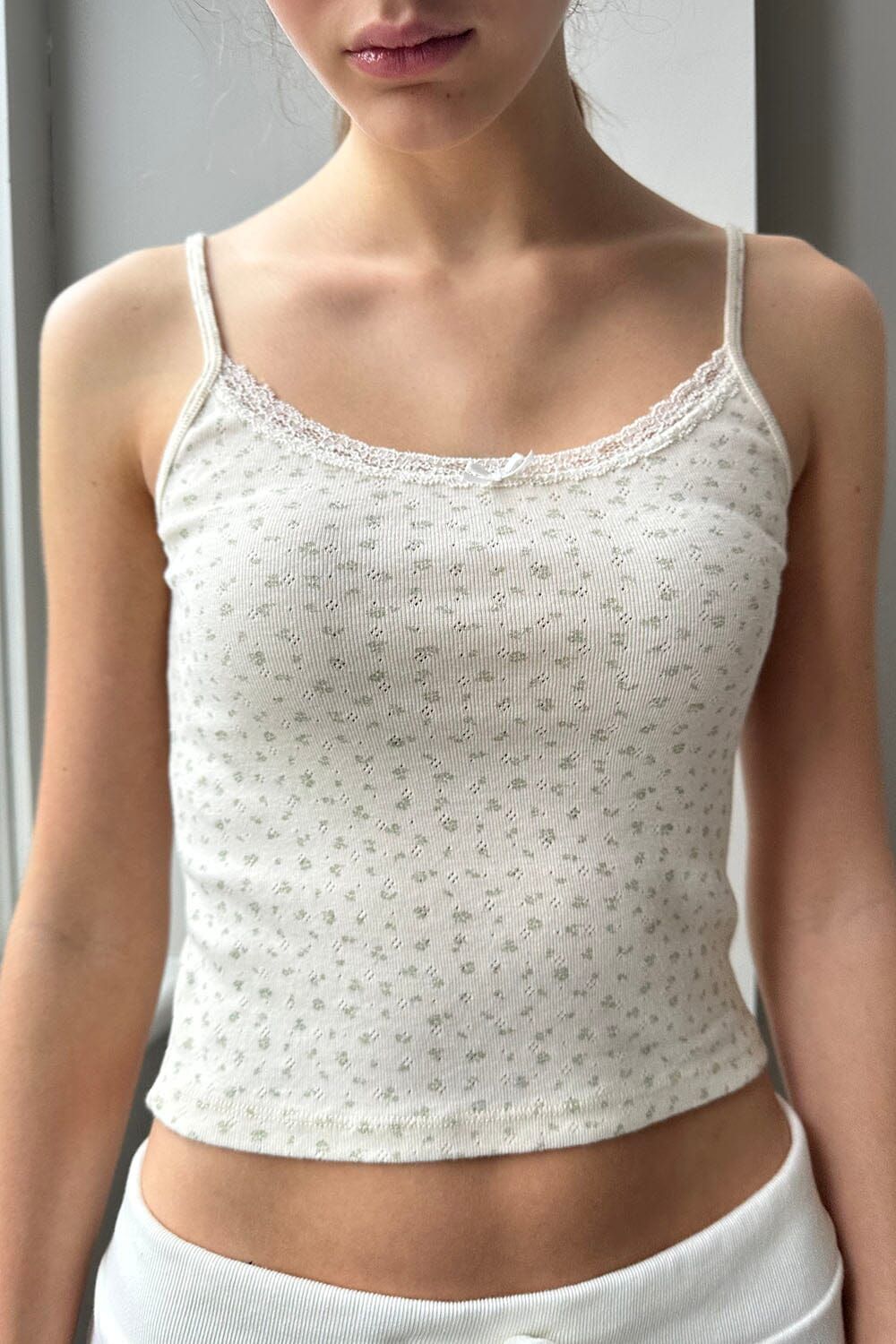 下着・アンダーウェア theredthread S bicolor knit camisole Ultralight Modal and Cashmere Camisole with Lace | Intimissimi