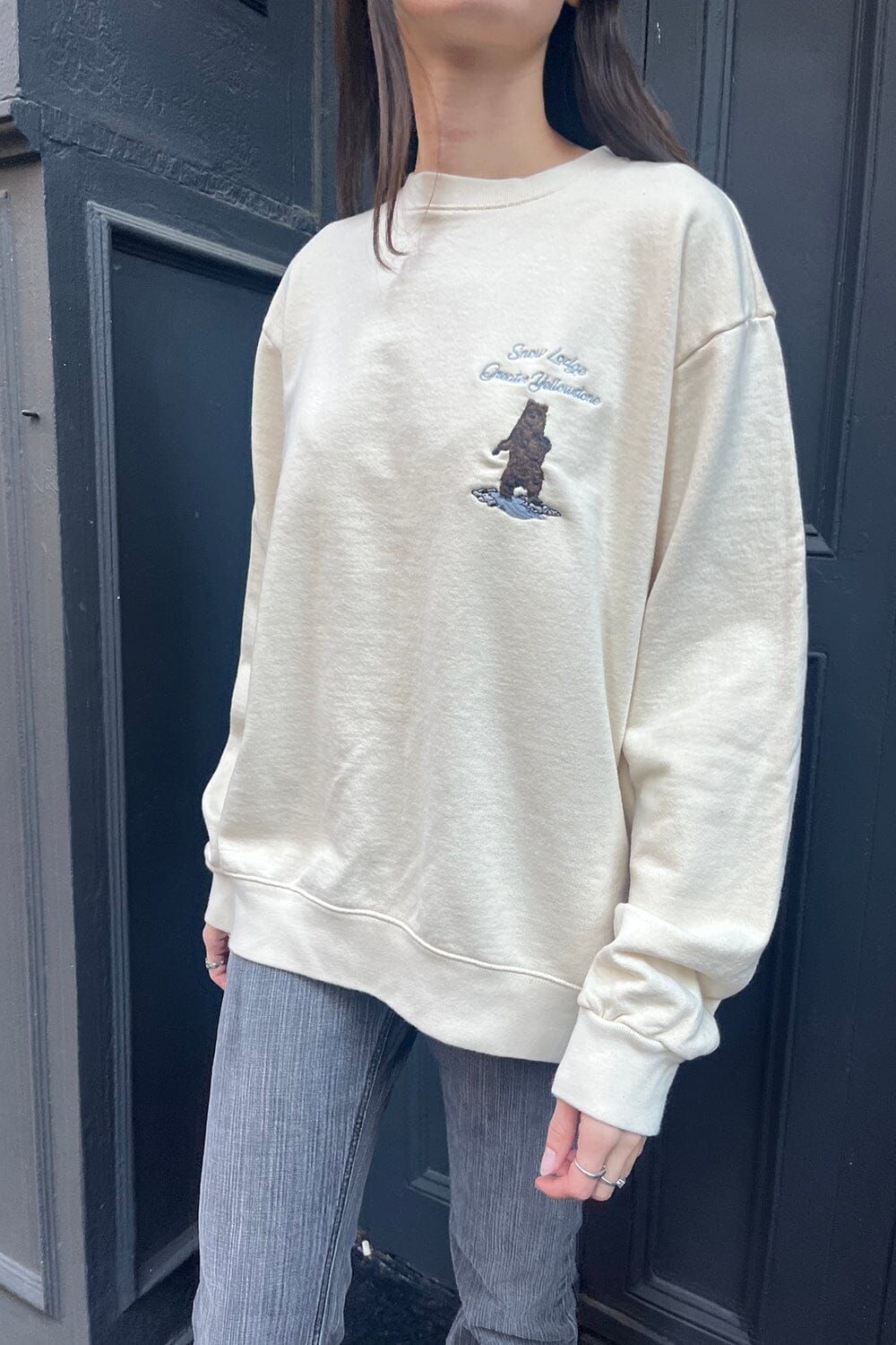 Erica Snow Lodge Greater Yellowstone Sweatshirt sold by Brandy Melville