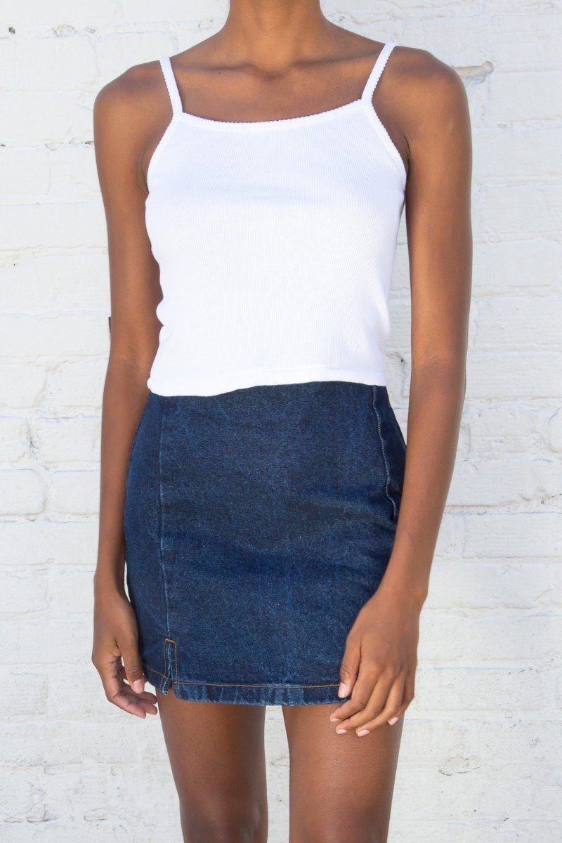 Belle Ruffle Tank sold by Brandy Melville product image thumbnail 9