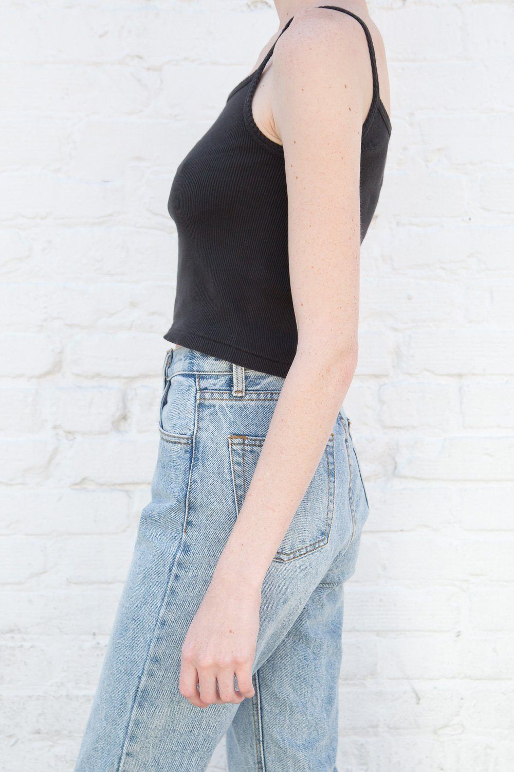 Belle Ruffle Tank sold by Brandy Melville product image thumbnail 6