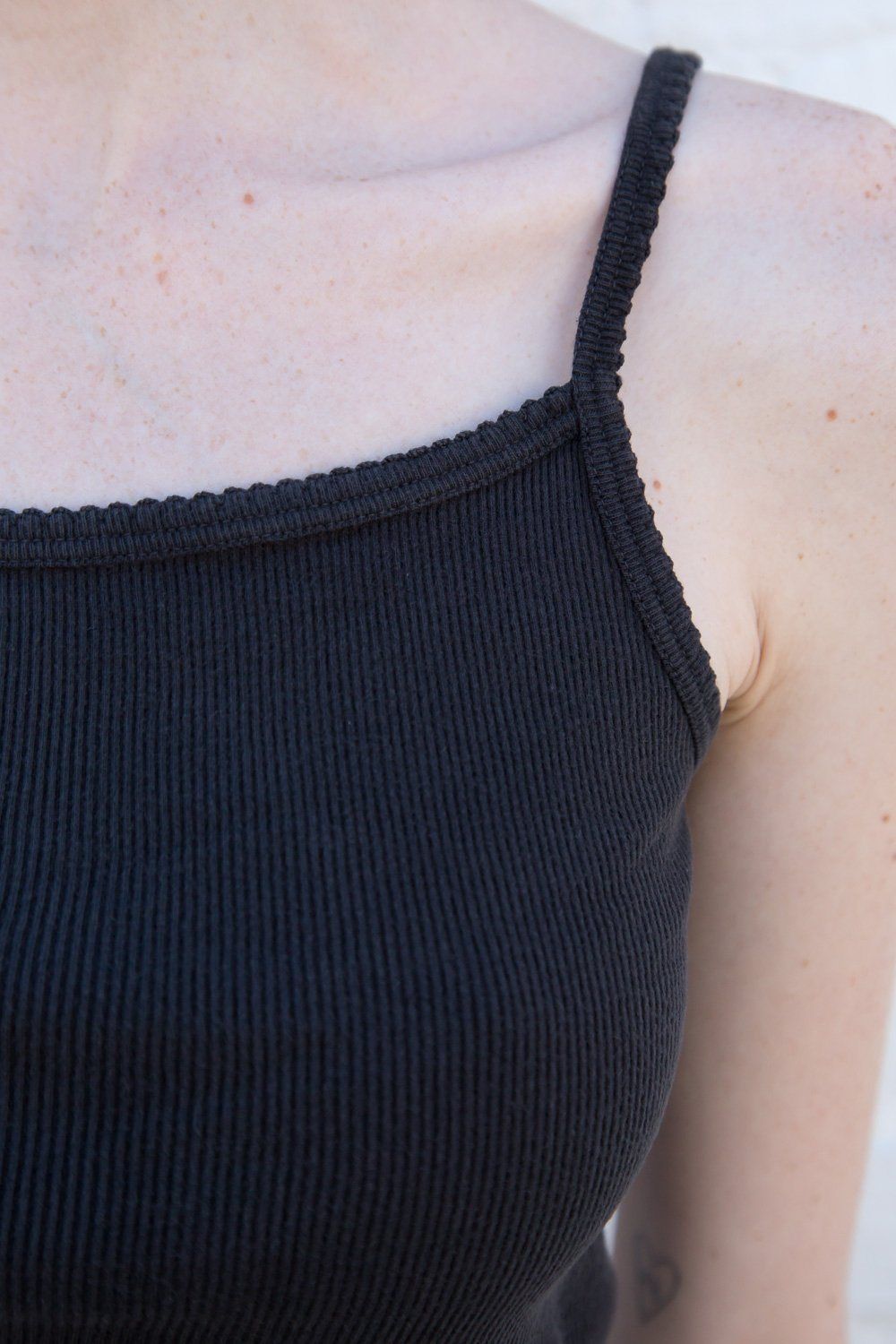 Belle Ruffle Tank sold by Brandy Melville product image thumbnail 8