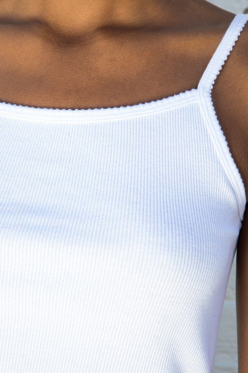 Belle Ruffle Tank sold by Brandy Melville product image thumbnail 12