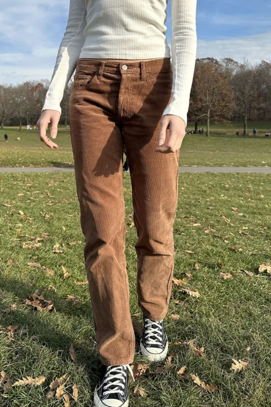 Addison Corduroy Pants sold by Brandy Melville