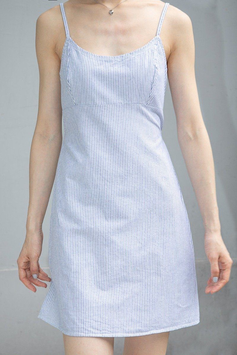 Colleen Stripe Dress sold by Brandy Melville